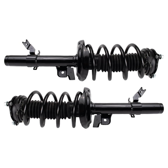 TRQ Front Strut and Spring Assembly Set Loaded 2 Piece