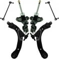 thumbnail image 1 of TRQ Front Strut Sway Bar Link Control Arm Ball Joint Suspension Kit 6pc for Ion PSA63591 Fits select: 2003-2007 SATURN ION, 1 of 4