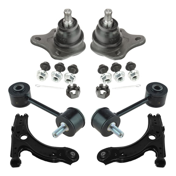 TRQ Front Suspension Kit Fits 2000-2001 Volkswagen Beetle Golf Jetta PSA36613