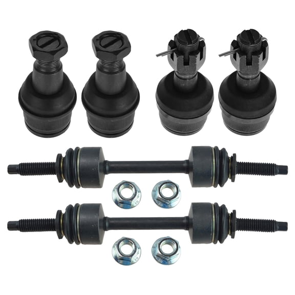 TRQ Front Suspension Kit Fits 2011-2018 Ford F-250 Super Duty F-350 Super Duty PSA27603