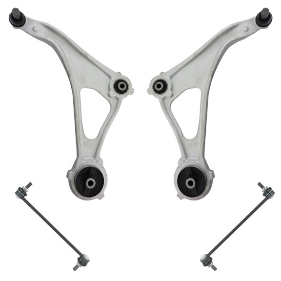 TRQ Front Suspension Kit Lower Control Arm Ball Joint Sway Links 4pc for Nissan PSA63701