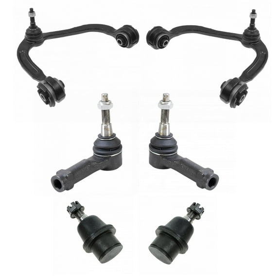 TRQ Front Suspension Kit Set of 6 for Ford F150 Lincoln Mark LT Pickup Truck PSA58742