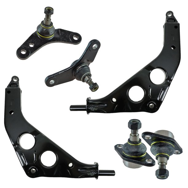 TRQ Front Suspension Lower Control Arm Ball Joint Kit Set 6pc for Mini Cooper PSA62867
