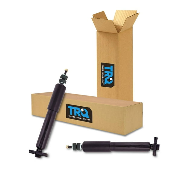 TRQ Front Suspension Shock Absorber Driver Passenger Pair for Express Van RWD SBA50083 Fits select: 2003-2007 CHEVROLET EXPRESS G2500, 2003-2014 CHEVROLET EXPRESS G1500
