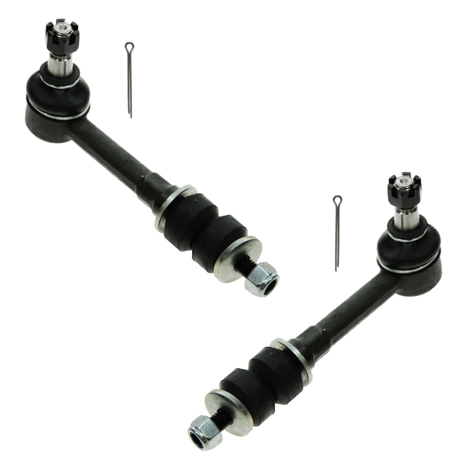 TRQ 4-Piece Front Sway Bar Link & Bushing Kit For Dodge/Ram 1500 2WD Trucks