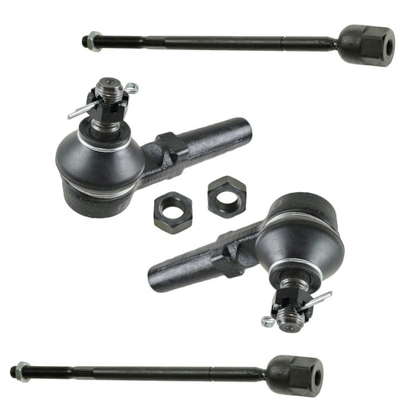 TRQ Front Tie Rod Set Fits Select 1993-2002 Mercury Villager Nissan Quest