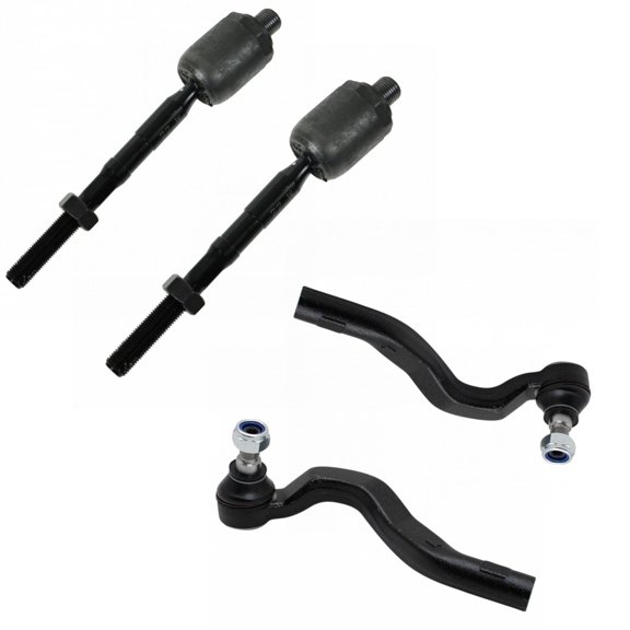 TRQ Front Tie Rod Set Fits Select 1998-2003 Mercedes-Benz E320 2000-2002 E430