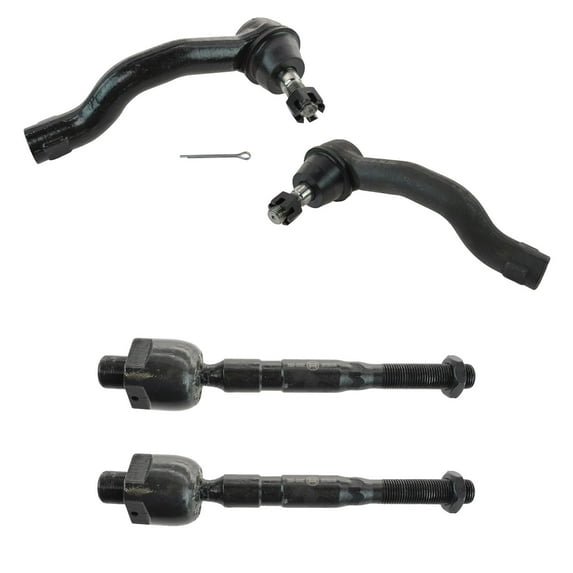 TRQ Front Tie Rod Set Fits Select 2005-2019 Nissan Frontier 2005-2012 Pathfinder 2005-2015 Xterra 2009-2012 Suzuki Equator