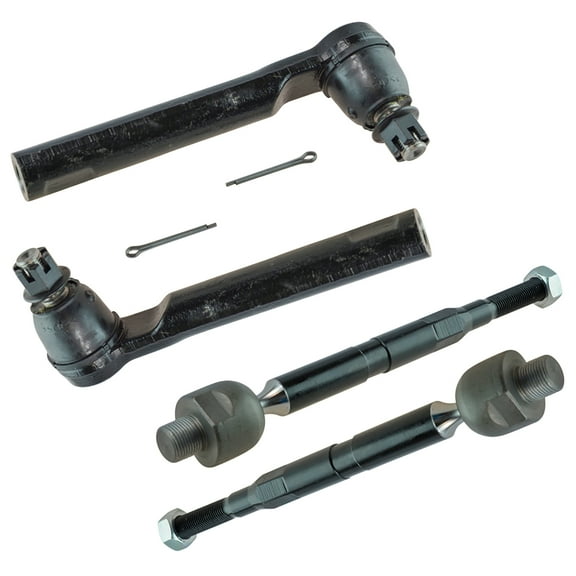 TRQ Front Tie Rod Set Fits Select 2007-2011 Honda CR-V
