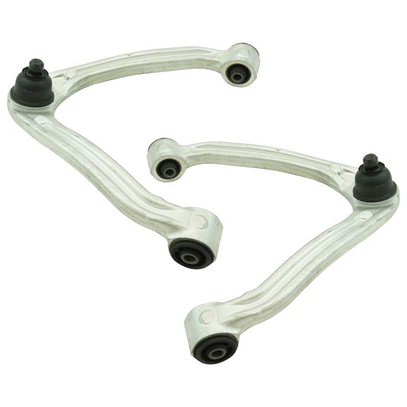 TRQ Front Upper Driver and Passenger Side Control Arm and Ball Joint Set 2 Piece Fits 2006-2010 Infiniti M35 2006-2010 M45