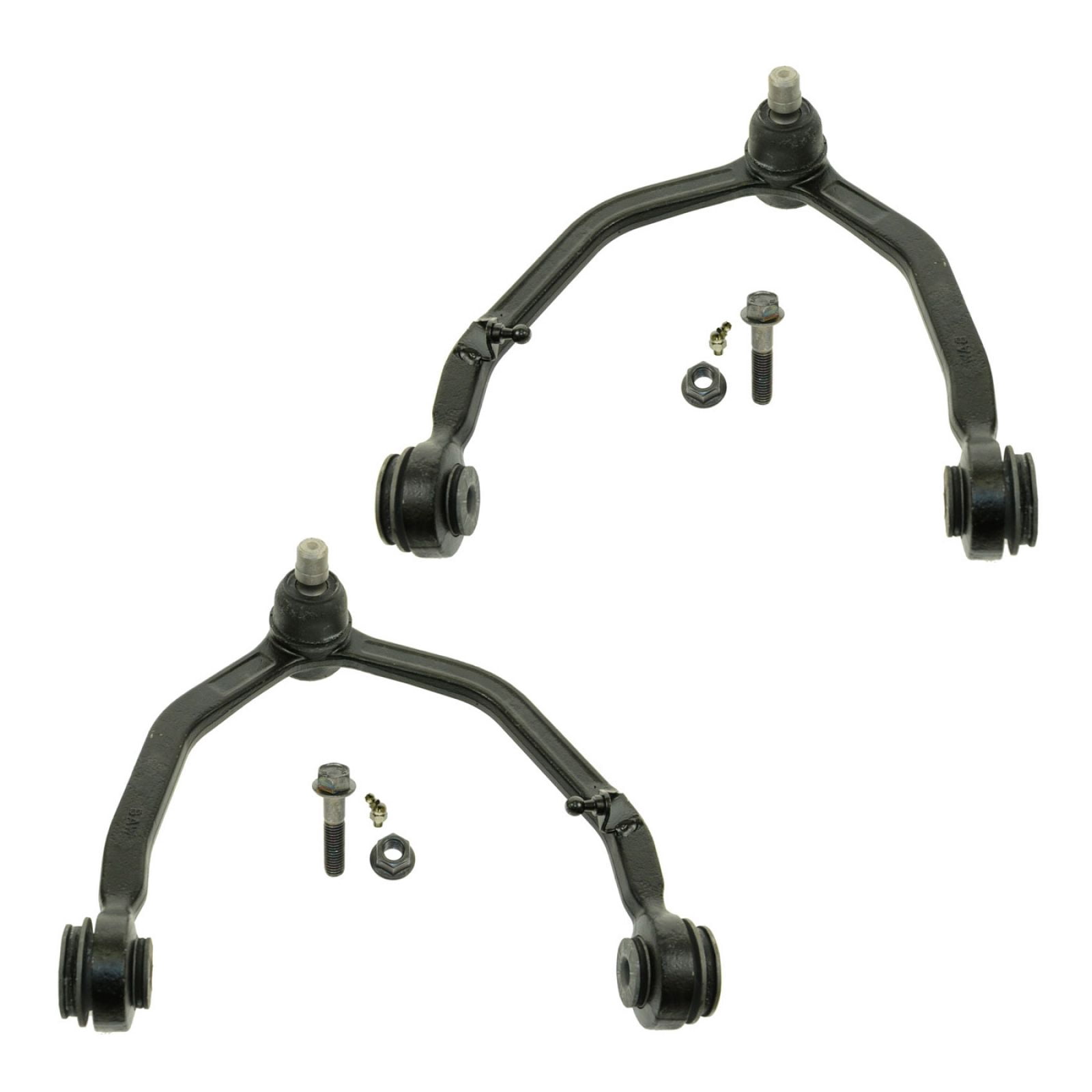 TRQ Front Upper Aluminum Control Arm Ball Joint LH RH Pair 2pc For Silverado Psa85181