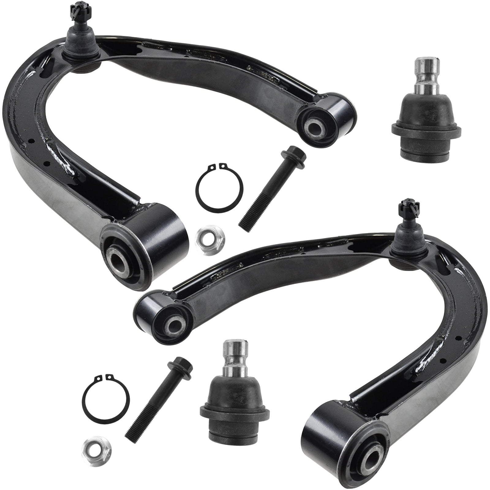 TRQ Front Upper Control Arm Lower Ball Joint Suspension Kit 4pc for ...