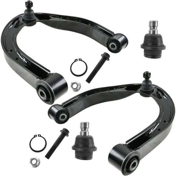 TRQ Front Upper Control Arm Lower Ball Joint Suspension Kit 4pc for Pathfinder PSA56459 Fits select: 2004-2015 NISSAN TITAN, 2017-2019 NISSAN ARMADA