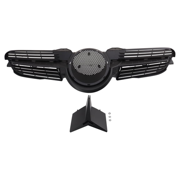 TRQ Front Upper Grille Fits 2006-2008 Mercedes-Benz SLK280 2009-2011 SLK300 2005-2011 SLK350 MB1200178