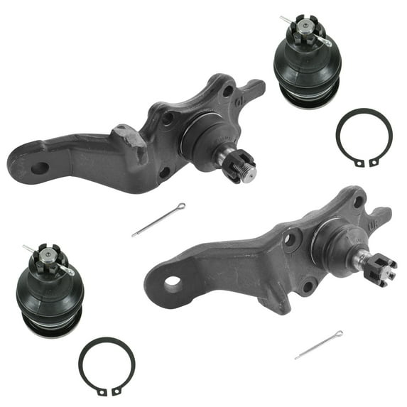 TRQ Front Upper Lower Ball Joint Driver Passenger Kit for 4Runner Sequoia Tundra PSA63064