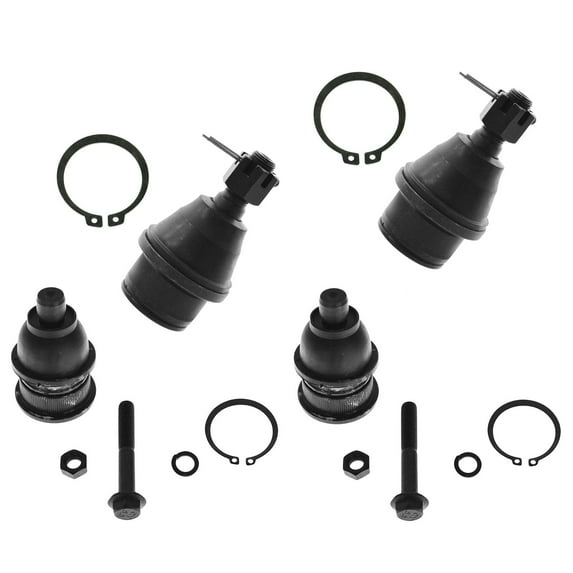 TRQ Front Upper & Lower Ball JointsSet of 4 for Chevy GMC Buick Oldsmobile Saab PSA63180