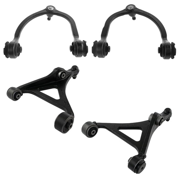 TRQ Front Upper & Lower Control Arms with Ball Joints for 300 Challenger Charger PSA66695