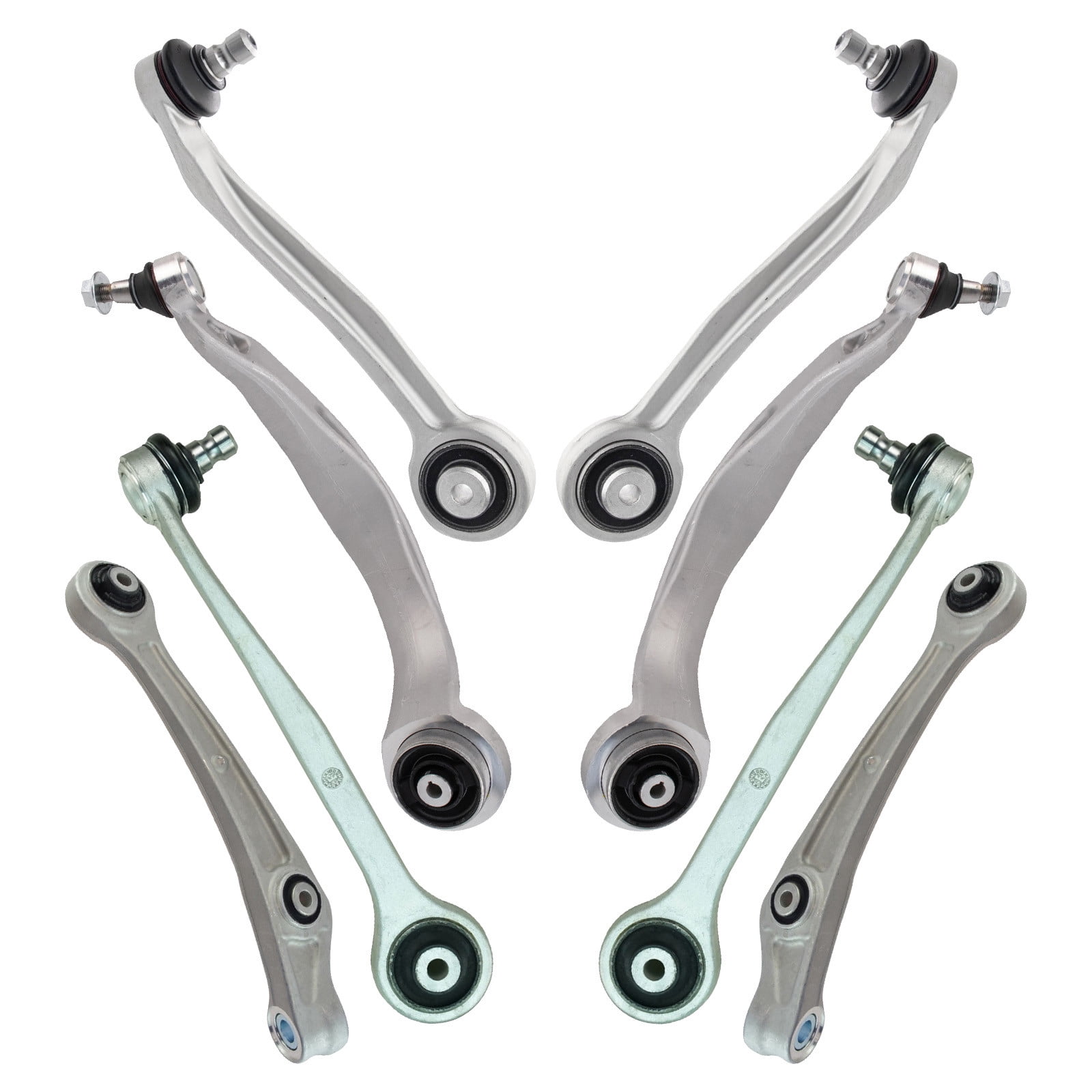 Control Arm and Ball Joint Kit for Audi Front End - 8pcs