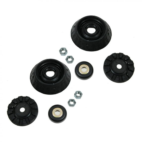 TRQ Front Upper Strut Mount Kit Fits Select 2011-2016 Honda CR-Z 2007-2019 Fit 2016-2020 HR-V 2010-2014 Insight