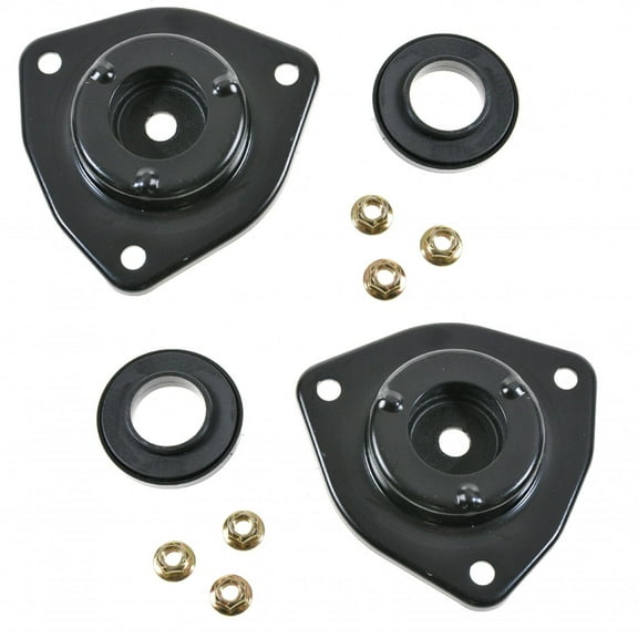 TRQ Front Upper Strut Mount with Bearing Fits Select 1995-1998 Nissan 200SX 1991-1993 NX 1991-1999 Sentra