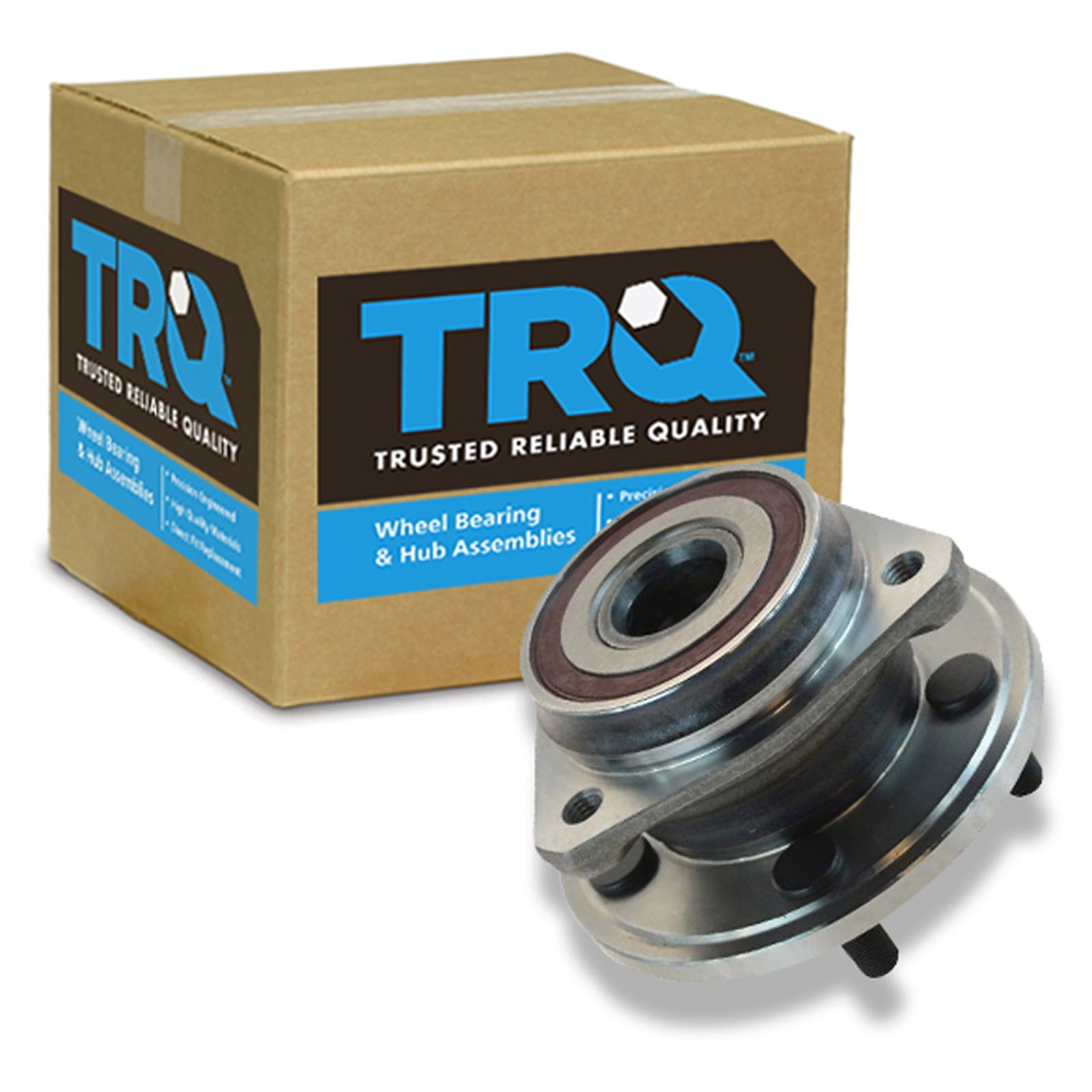 TRQ Front Wheel Bearing & Hub Assembly for Jeep Wrangler Grand Cherokee