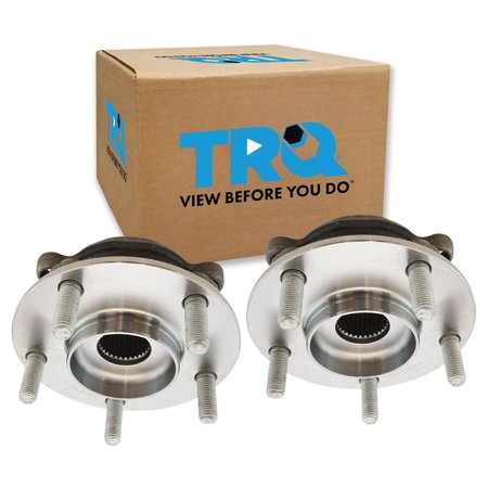 TRQ Front Left and Right Wheel Bearing & Hub Assembly Set 2 Piece Fits 2014-2019 Mazda 6 2013-2022 CX-5