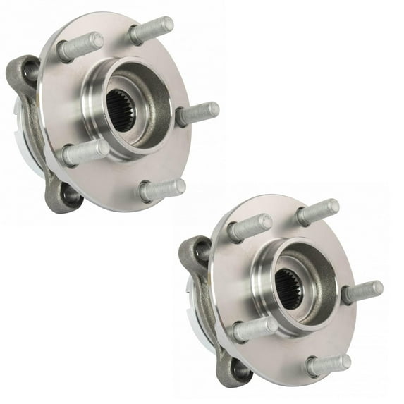 TRQ Front Wheel Bearing & Hub Assembly Pair Set LH & RH Sides for Nissan GT-R BHA52176 Fits select: 2015 NISSAN GT-R PREMIUM/BLACK, 2017 NISSAN GT-R PREMIUM/NISMO/TRACK EDITION