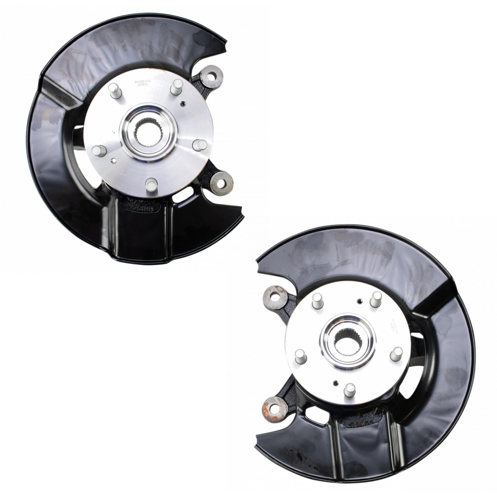 TRQ Front Wheel Bearing Hub Assembly Pair for Dakota Mitsubishi Raider Pickup : TRQ Front Wheel Bearing \u0026 Hub Assembly with Knuckle