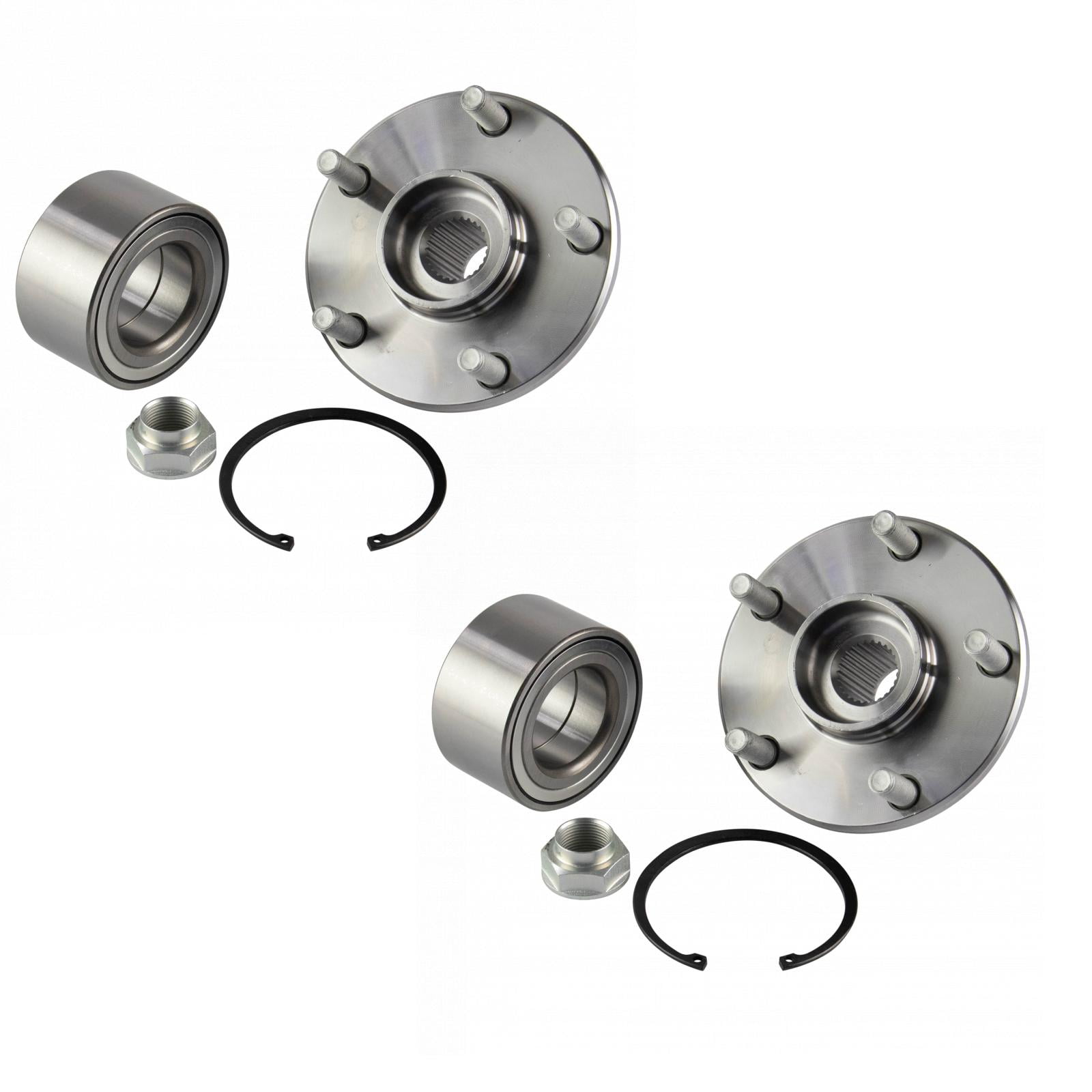 KUSATEC Front Wheel Bearing Hub Assembly BR930568K For Toyota/Lexus 5 Lug No ABS
