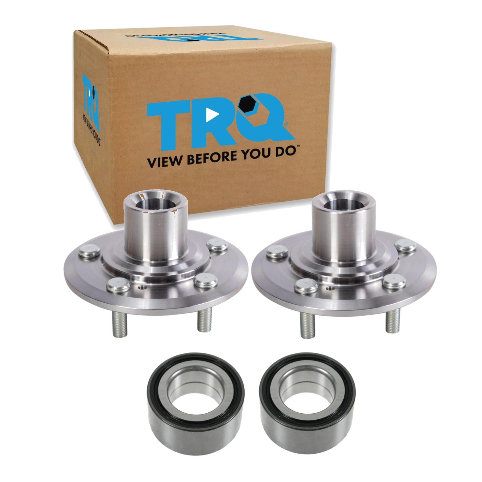 TRQ Front Wheel Bearing Hub Assembly Pair for Dakota Mitsubishi Raider Pickup : TRQ Front Wheel Bearing \u0026 Hub Assembly with Knuckle