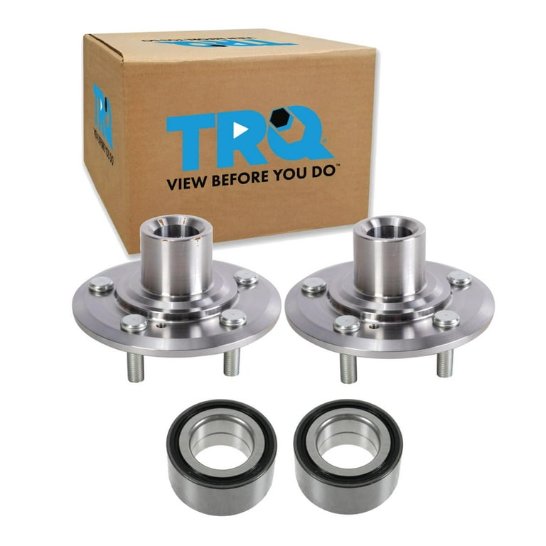 TRQ Front Wheel Hub Bearing Kit LH RH Pair for Acura RDX Honda CRV 