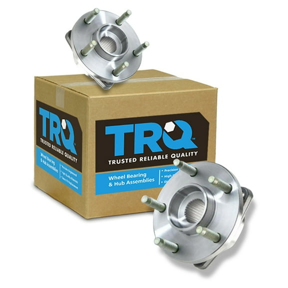 TRQ Front Wheel Hub & Bearing Left & Right Pair for Chevy Malibu Maxx Pontiac G6 BHA53482