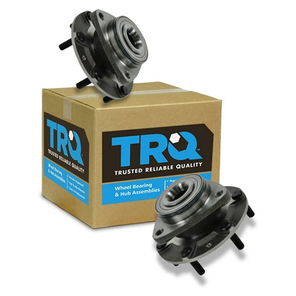 TRQ Front Wheel Hub & Bearing Left & Right Pair for Hyundai Entourage Kia Sedona BHA50049
