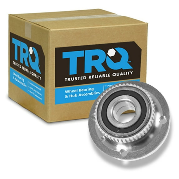 TRQ Front Wheel Hub & Bearing Left or Right NEW for BMW 3 Series E30 BHA54056 Fits select: 1984-1991 BMW 325, 1991 BMW 318
