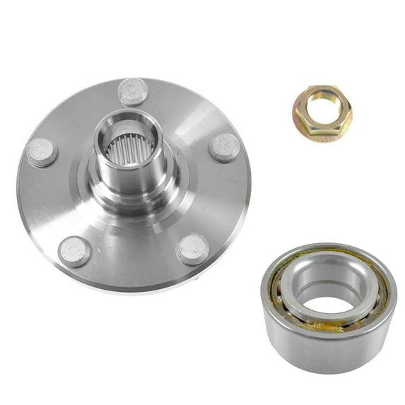 TRQ Front Wheel Hub & Bearing Left or Right for 96-00 Toyota Rav4 Rav 4 BHA53215