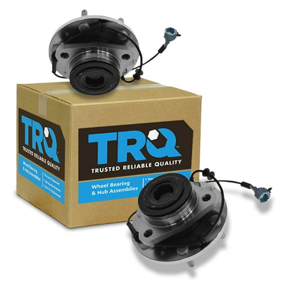 TRQ Front Wheel Hub & Bearing Pair Set For Nissan Armada Titan BHA53602 Fits select: 2008-2010 INFINITI QX56