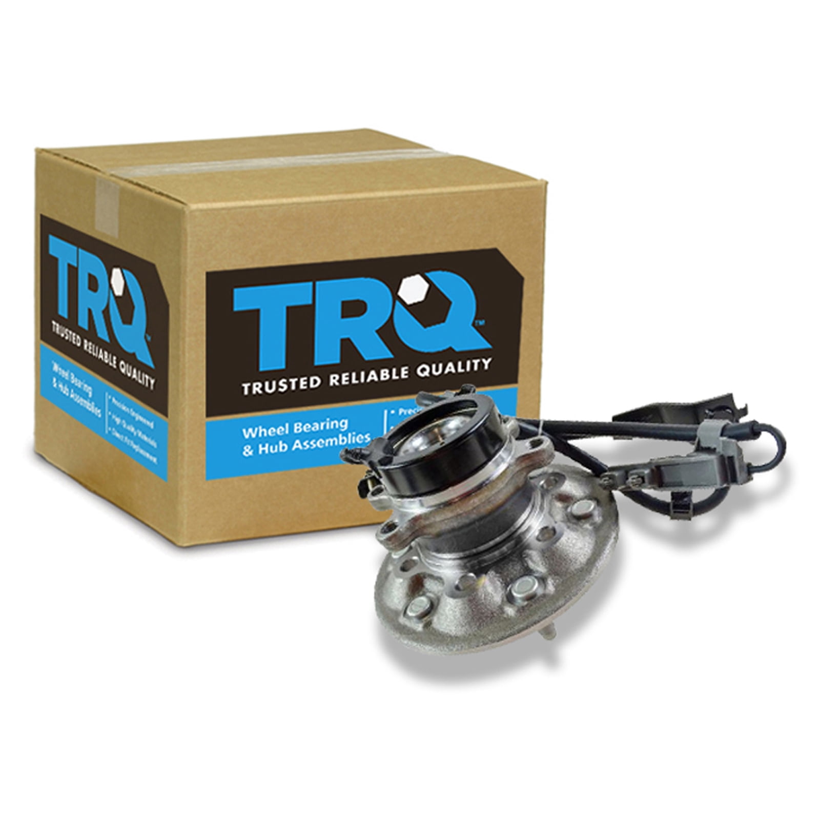 TRQ Front Wheel Hub & Bearing Right RH Passenger Side for Chevy Pickup Truck 2WD BHA54027 Fits select: 2004-2008 CHEVROLET COLORADO, 2004-2008 GMC CANYON