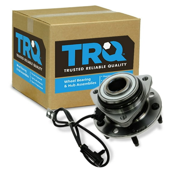 TRQ Front Wheel Hub & Bearing for 97-05 S10 Blazer Jimmy Envoy BHA48304 Fits select: 1998-2004 CHEVROLET S TRUCK, 1997-2005 CHEVROLET BLAZER