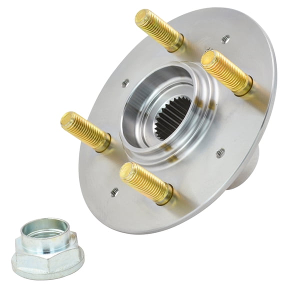 TRQ Front Wheel Hub LH Driver Side Or RH Passenger Side for Insight Fit BHA53086