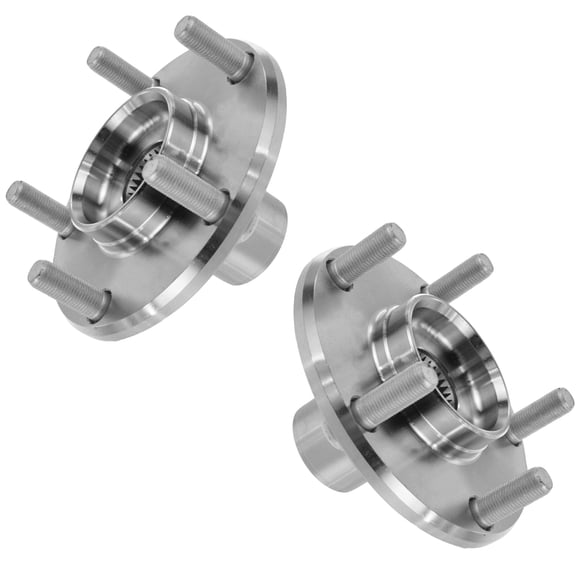 TRQ Front Wheel Hub Pair Set For 95-99 Nissan Maxima BHA52965