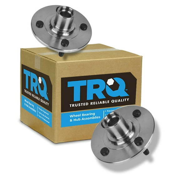 TRQ Front Wheel Hubs & Bearing Left & Right Pair for Saturn S Series SC SL SW BHA53212