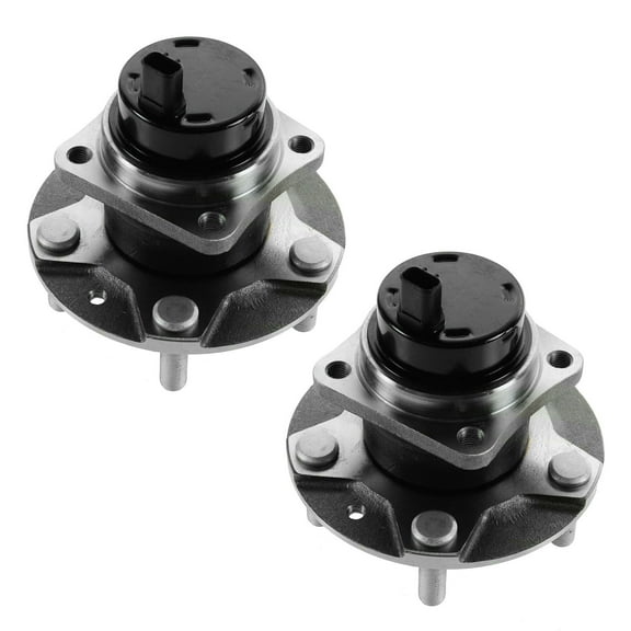 TRQ Front Wheel Hubs & Bearings Left & Right Pair Set for 04-11 Mazda RX-8 RX8 BHA53729