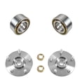 thumbnail image 1 of TRQ Front Wheel Hubs & Bearings Left & Right Pair for 96-00 Toyota Rav4 Rav 4 BHA53216, 1 of 5