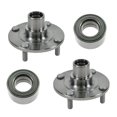 thumbnail image 1 of TRQ Front Wheel Hubs & Bearings Pair For 02-06 Nissan Sentra 2.5L SE SE-R Spec-V BHA53221, 1 of 4