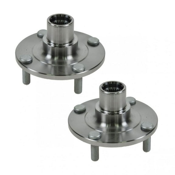 TRQ Front Wheel Hubs Pair of 2 For 02-06 Nissan Sentra 2.5L SE SE-R Spec-V BHA52997