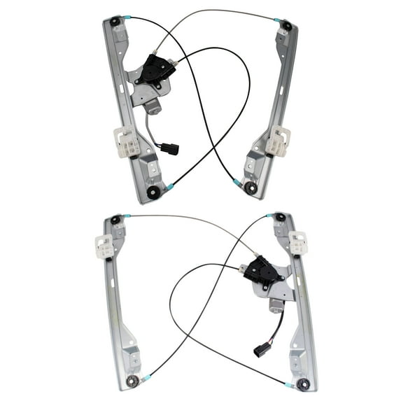TRQ Front Window Regulator Kit Fits 2015-2020 Ford WRA53132