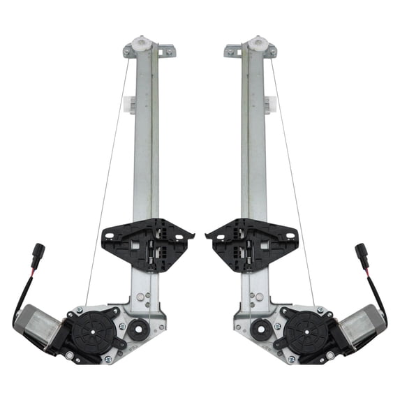 TRQ Front Window Regulator Kit Power Window Regulator & Motor Assembly Fits 2007-2011 Honda CR-V HO1351150