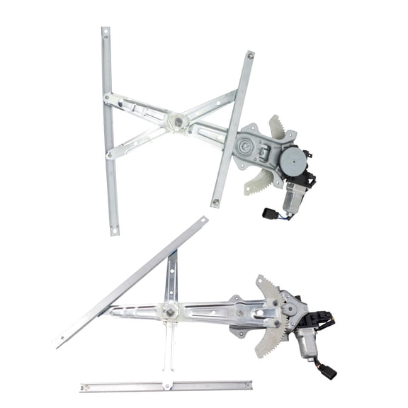 TRQ Front Window Regulator Kit Power Window Regulator & Motor Assembly Fits 2011-2017 Honda Odyssey