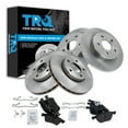 thumbnail image 1 of TRQ Front and Rear Brake Pad & Rotor Kit Brake Pads Brake Rotor Semi-Metallic Fits Select 2012-2018 Ford Focus, 1 of 4