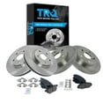 thumbnail image 1 of TRQ Front and Rear Brake Pad & Rotor Kit Brake Pads Brake Rotor Semi-Metallic Fits Select 2011-2016 Scion tC, 1 of 4